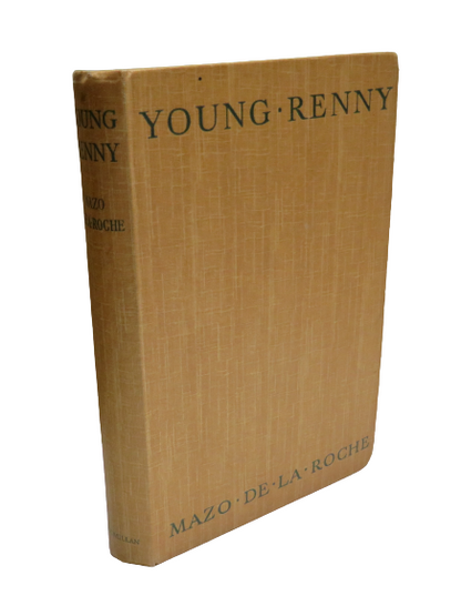 Young Renny By Mazo De La Roche 1951 book front cover