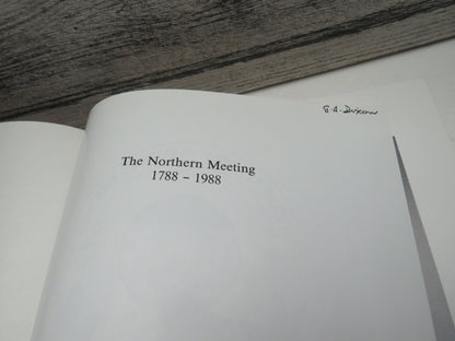 The Northern Meeting 1788-1988 By Angus Fairrie 1988 book image 3
