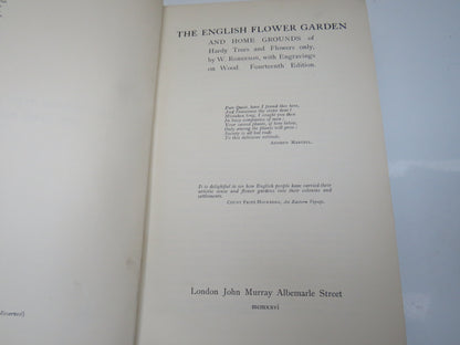 The English Flower Garden and Home Grounds of Hardy Trees and Flowers Only By W. Robinson With Engra book image 4