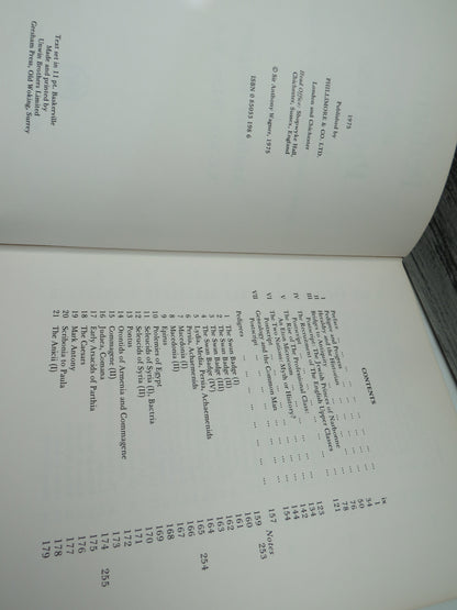 Pedigree and Progress Essays In The Genealogical Interpretation of History By Anthony Wagner 1975 book image 6