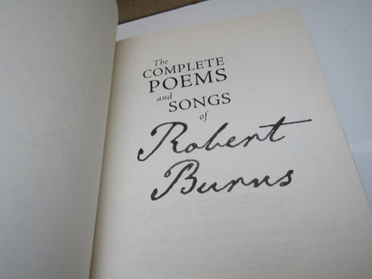 The Complete Poems and Songs of Robert Burns 2018 book image 5