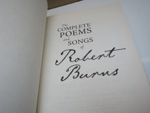 Load image into Gallery viewer, The Complete Poems and Songs of Robert Burns 2018
