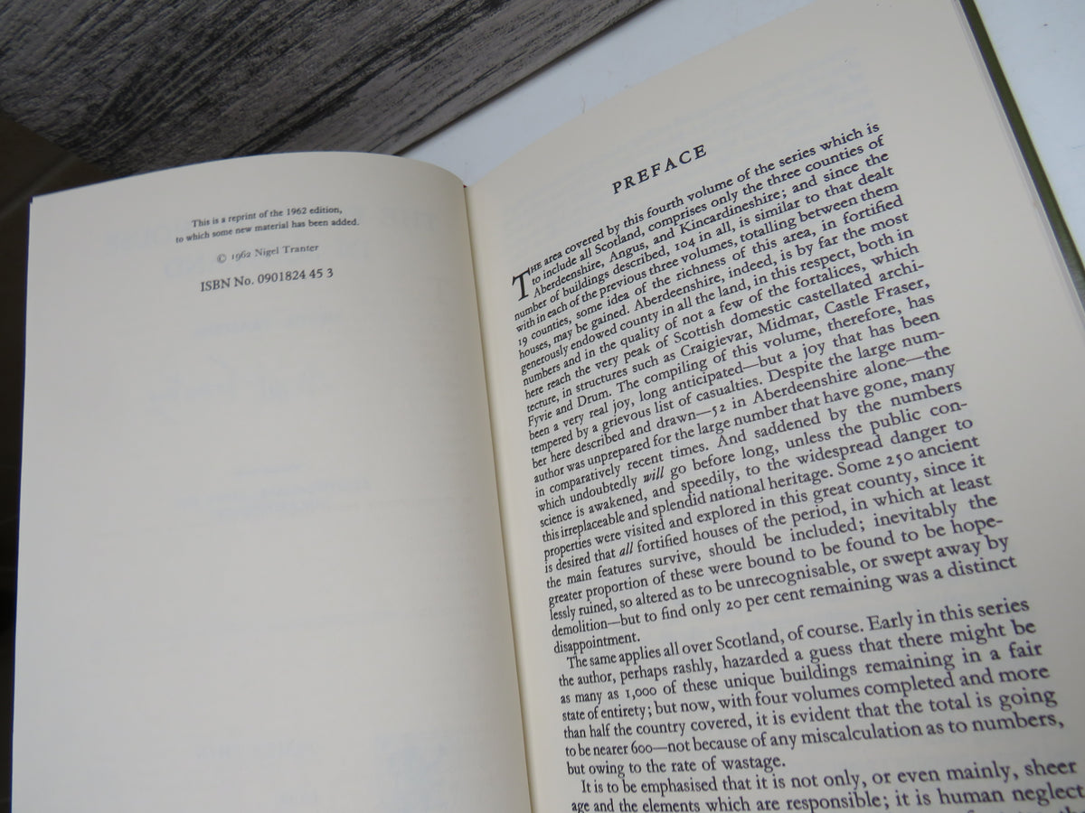 The Fortified House In Scotland By Nigel Tranter Volume Four Aberdeenshire, Angus and Kincardineshire Author Signed 1986