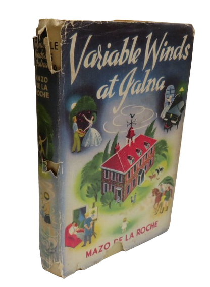 Variable Winds At Jalna By Mazo De La Roche book front cover