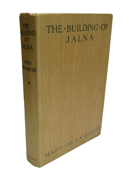The Building of Jalna By Mazo De La Roche 1951 book front cover