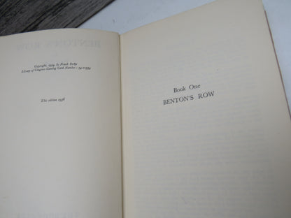 Benton's Row By Frank Yerby 1956