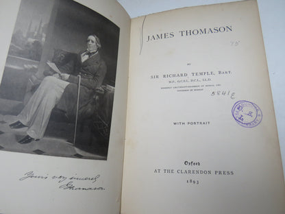 James Thomason By Sir Richard Temple 1893