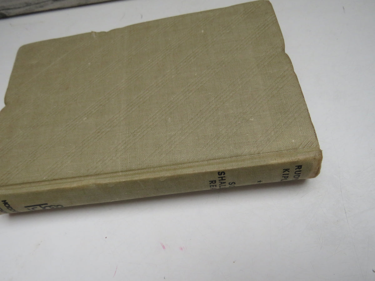 So Shall Ye Reap Poems For These Days By Rudyard Kipling 1941