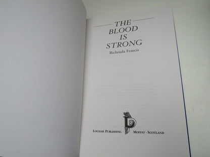 The Blood is Strong By Richenda Francis 1989 book image 4