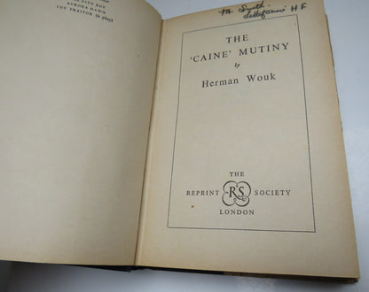 The Caine Mutiny By Herman Wouk 1953 book image 4