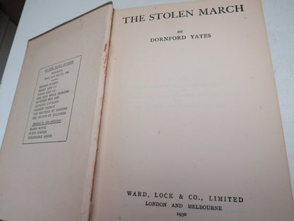 The Stolen March By Dornford Yates 1930 book image 4