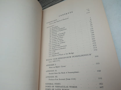 Rentale Dunkeldense Being Accounts of the Bishopric (A.D. 1505-1517) With Myln's Lives of the Bishop book image 6