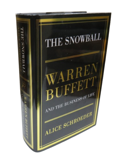 The Snowball Warren Buffett and the Business of Life By Alice Schroeder 2008 book front cover