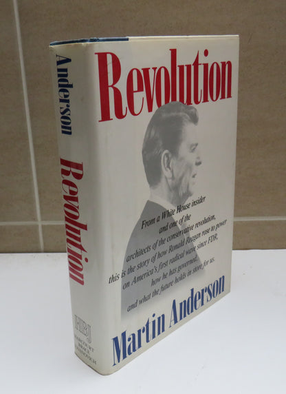 Revolution By Martin Anderson 1988 From A Whitehouse Insider and One of The Architects if the Conser book image 2