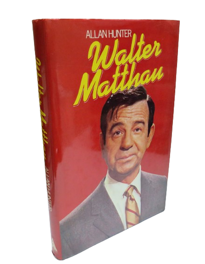 Walter Mattau By Allan Hunter 1984 book front cover