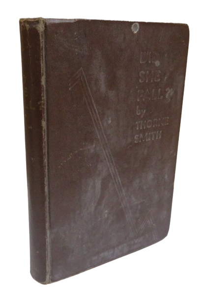 Did She Fall? By Thorne Smith 1930 book front cover