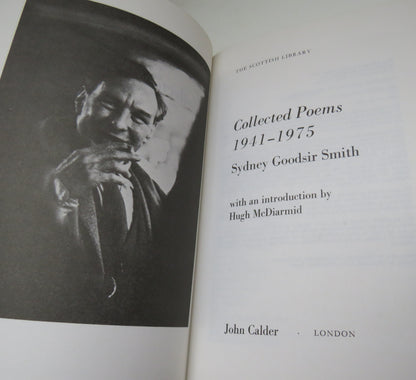 Collected Poems 1941-1975 By Sydney Goodsir Smith With an Into By Hugh McDiarmid book image 3
