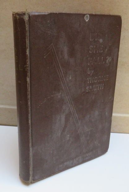 Did She Fall? By Thorne Smith 1930 book image 2