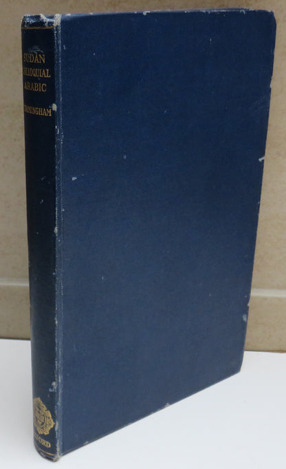 Sudan Colloquial Arabic By J. Spencer Trimingham 1946 book image 2