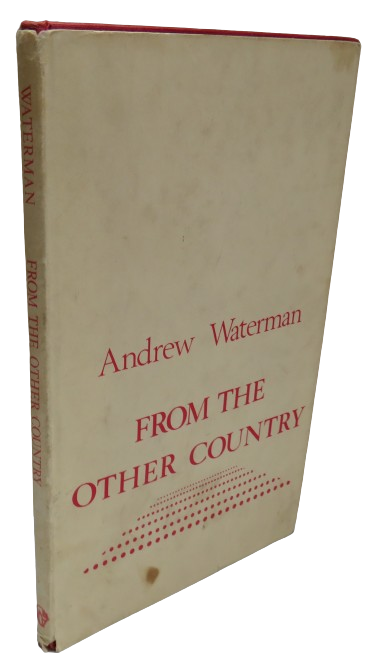 From The Other Country By Andrew Waterman 1977 book front cover