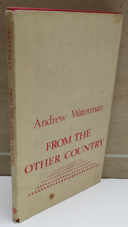 From The Other Country By Andrew Waterman 1977 book image 2