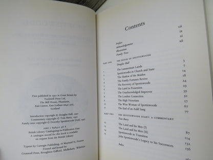 Spottiswoode: Life and Labour On A Berwickshire Estate, 1753 -1793 Introduction By Douglas Hall Commentary By Tom Barry 1997