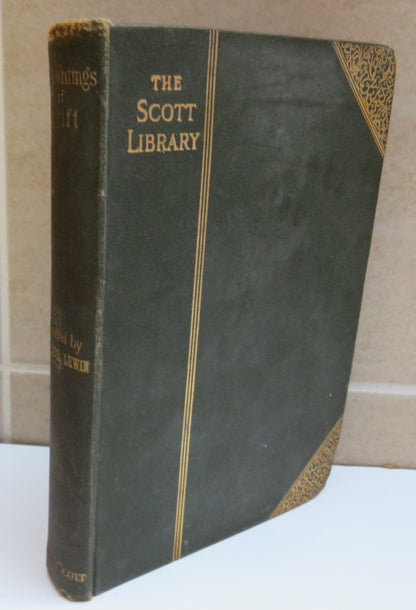 Prose Writings of Swift chosen and Arranged By Walter Lewin The Scott Library book image 2