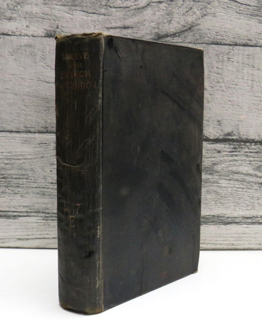 The Eve of the French Revolution By Edward J. Lowell 1893 book front cover