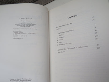 Highland Postbag The Correspondence of Four MacDougall Chiefs 1715-1865 By Jean MacDougall 1984 book image 5