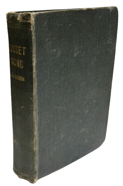 Sunset Song A Novel By Lewis Grassic Gibbon 1932 5th Impression Rare book front cover