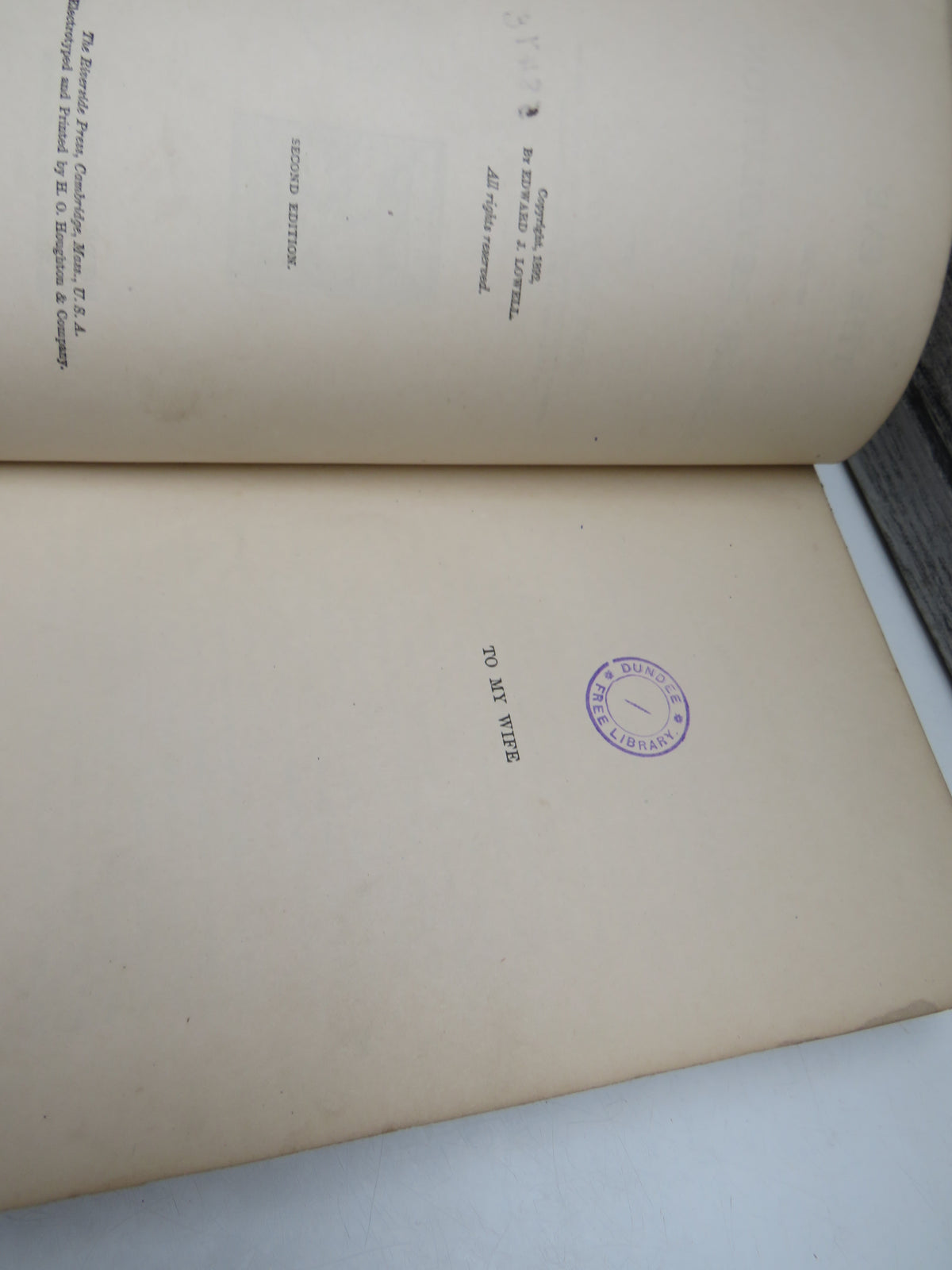 The Eve of the French Revolution By Edward J. Lowell 1893