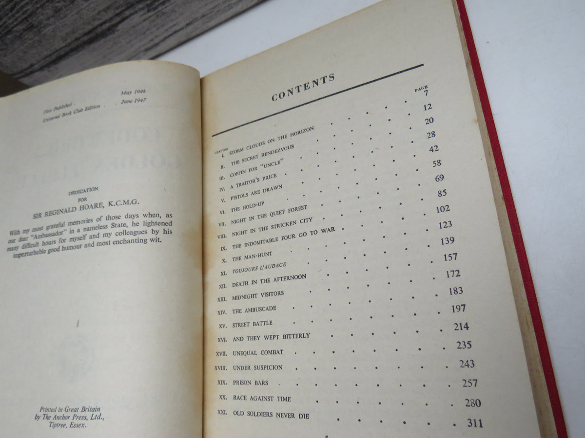 Codeword: Golden Fleece A Novel by Dennis Wheatley 1947