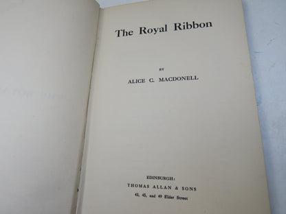 The Royal Ribbon By Alice C. Macdonell book image 3