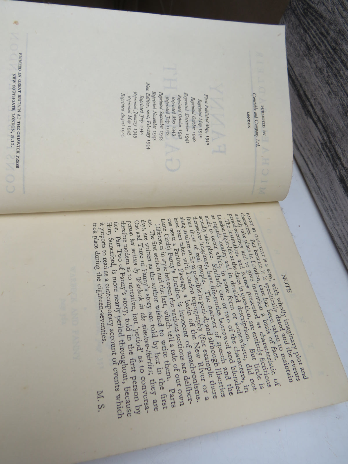Fanny By Gaslight By Michael Sadleir 1945