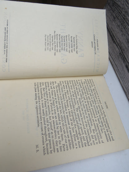 Fanny By Gaslight By Michael Sadleir 1945
