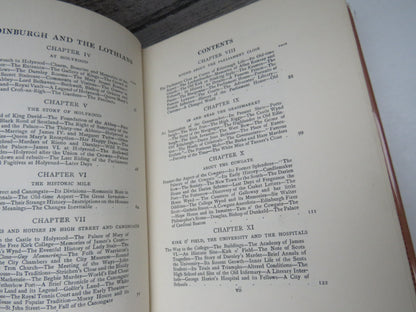 Edinburgh and the Lothians By Francis Watt 1921