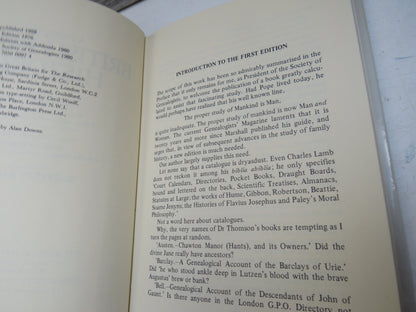 A Catalogue of British Family Histories Compiled By T.R. Thomson 1980 book image 5