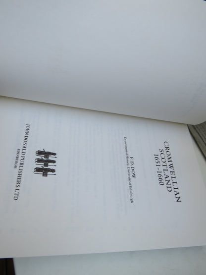 Cromwellian Scotland 1651-1660 By F.D. Dow 1999 book image 3
