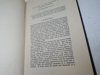 The Audit of the Accounts of A Scottish Burgh By Thomas Hart 1924 book image 6