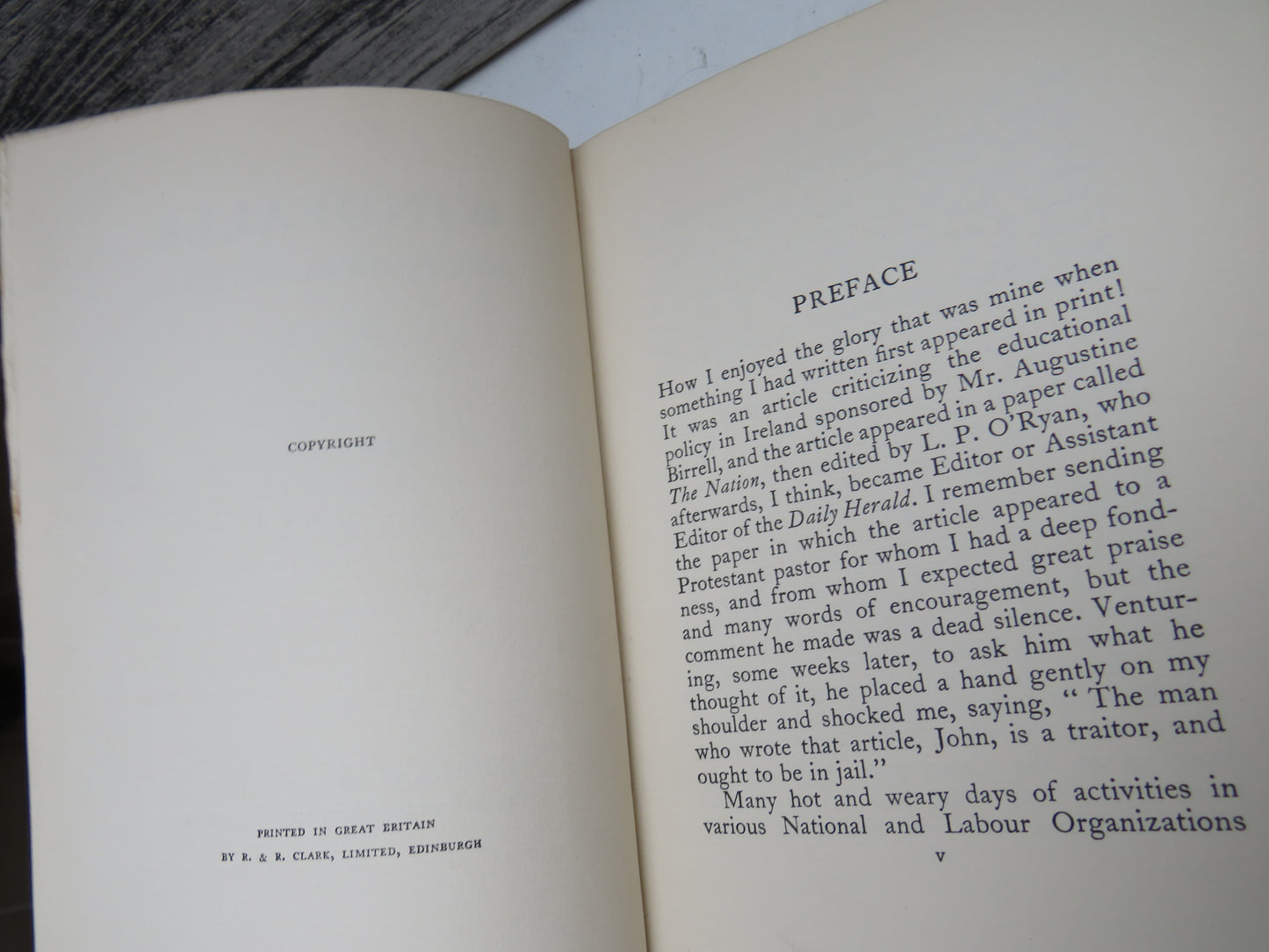 Windfalls Stories, Poems, and Plays By Sea O'Casey 1934