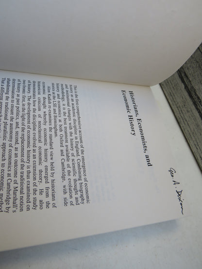 Historians, Economists, and Economic History By Alon Kadish 1991 book image 3