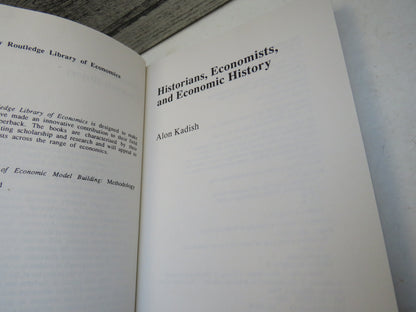 Historians, Economists, and Economic History By Alon Kadish 1991 book image 4