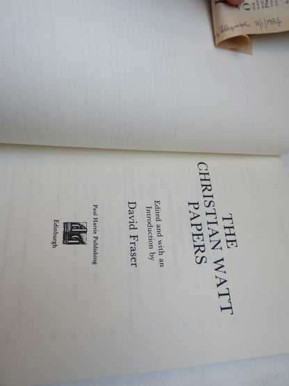 The Christian Watt Papers Edited and With An Introduction By David Fraser 1983 book image 4