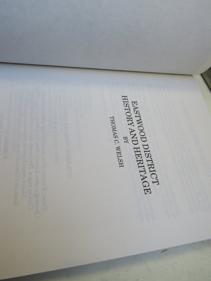 Eastwood District History and Heritage By Thomas C. Welsh 1989 book image 5