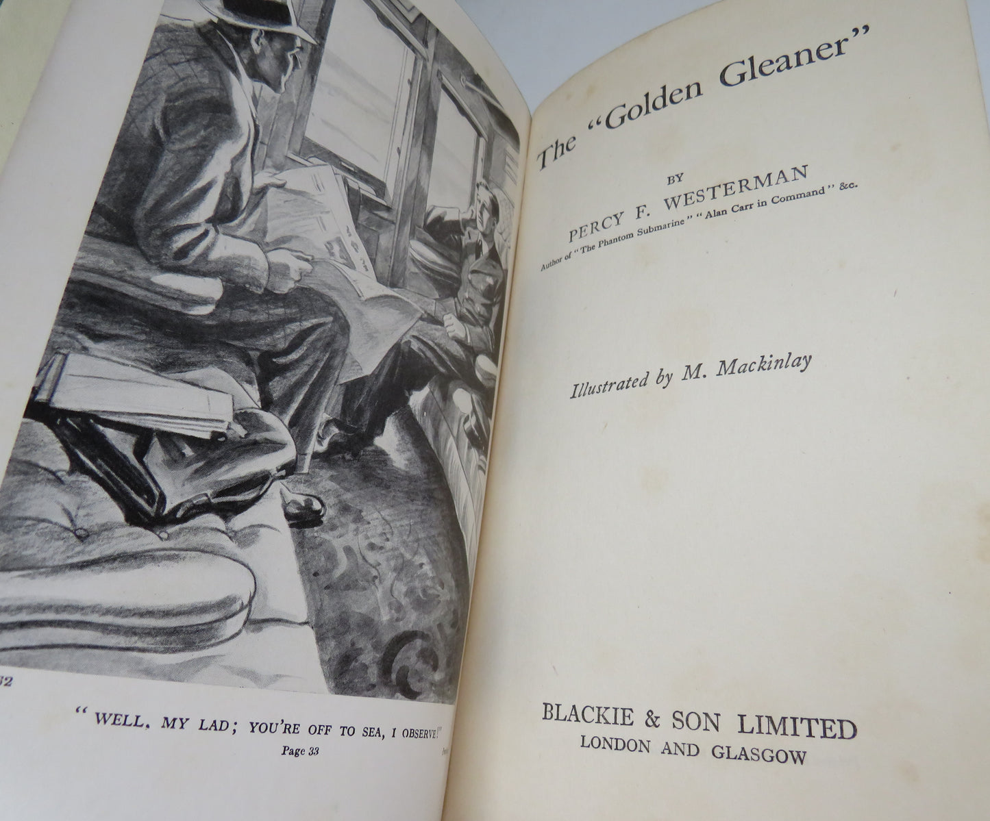 The "Golden Gleaner" By Percy F. Westerman