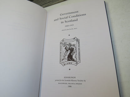 Government and Social Conditions In Scotland 1845-1919 Edited By Ian Levitt 1988 book image 4