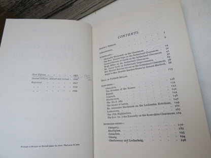 The History of the Highland Clearances By Alexander Mackenzie 1966 book image 5