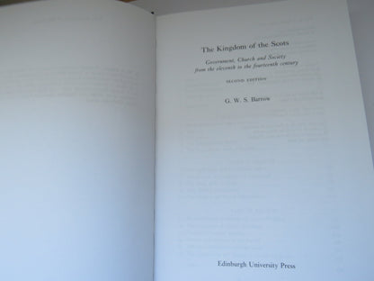 The Kingdom of The Scots Government, Church and Society From The Eleventh To The Fourteenth Century  book image 2