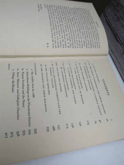 Rural England 1086-1135 A Study of Social and Agrarian Conditions By Reginald Lennard 1959