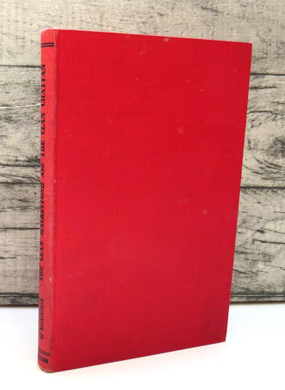 The Clan Mackintosh and The Clan Chattan by Margaret Mackintosh of Mackintosh 1948 book front cover